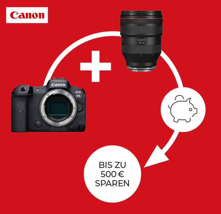 Bis zu 500 Euro sparen – mit Canon Create.Impact!