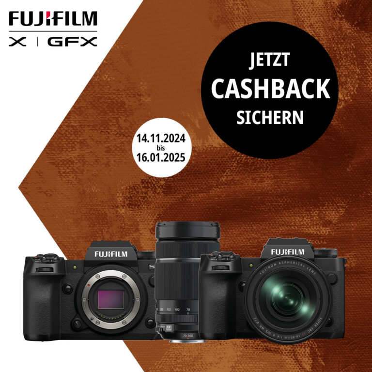 Fujifilm X-Serie Cashback Aktion 2024/2025