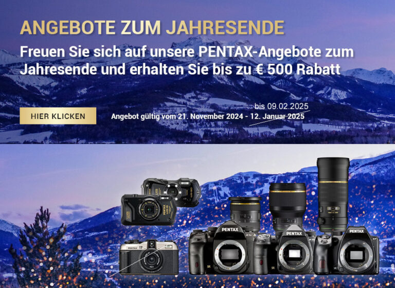 Ricoh / Pentax – Sofortrabattaktion Winter 2024/2025